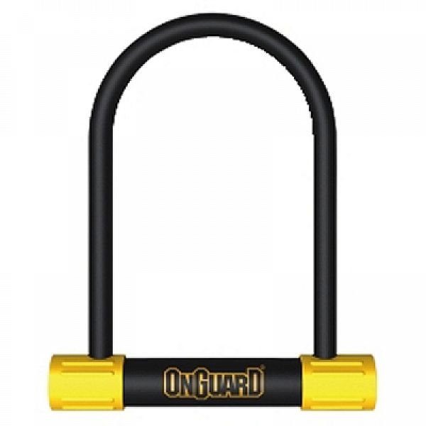 Замок U-подібний Onguard BULLDOG STD LM розмір скоби 115 x 230мм, товщина 11мм, поворотне кріплення на раму, 4 ключі + 1 з підсвічуванням