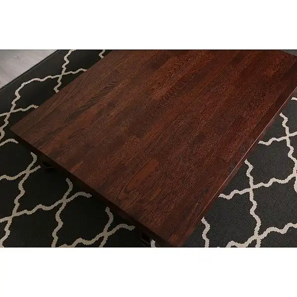 Стіл дубовий журнально-обідній Transformer Walnut