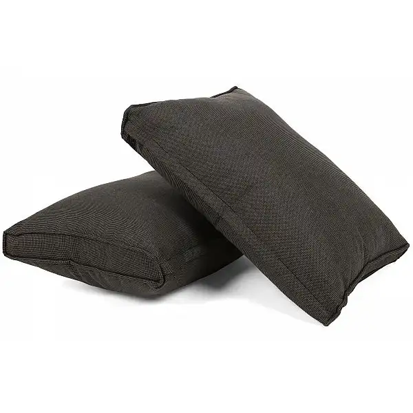 Кутові садові меблі з техноратанга Lagos Muddy Grey / Black Melange