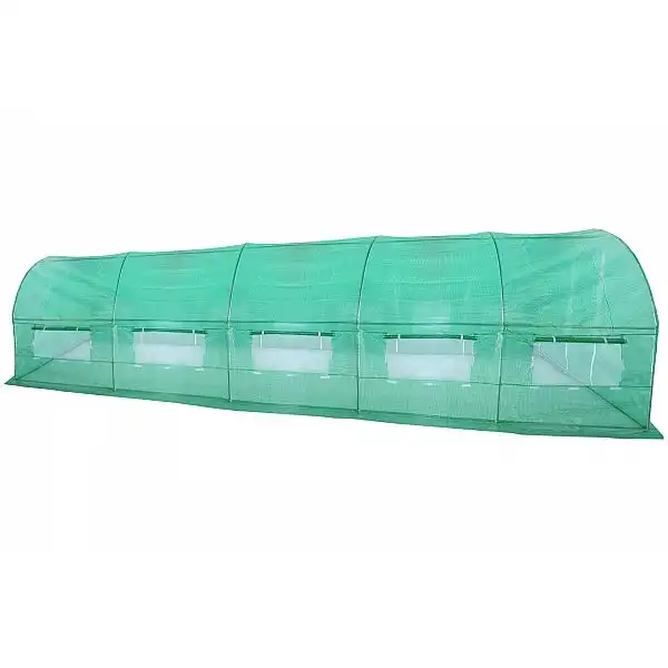 Фольгований тунель 300 x 800 см (24 м²) каркас + зелена фольга