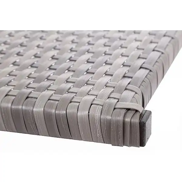 Садовий шезлонг з подушкою з техноратангу Bora Bora Grey / Light Grey