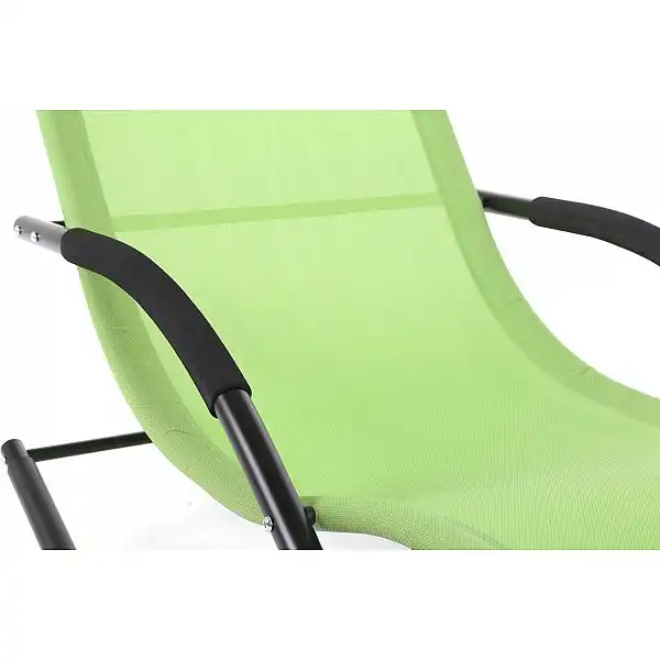 Шезлонг-гойдалка Samos Black / Green