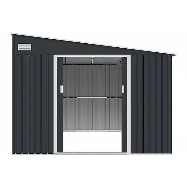 Будинок для інструментів Bergen 279 x 321 см Grey з дровітнею