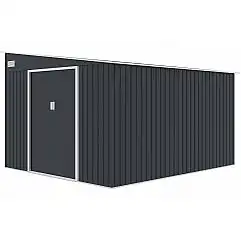 Будинок для інструментів Bergen 279 x 321 см Grey з дровітнею