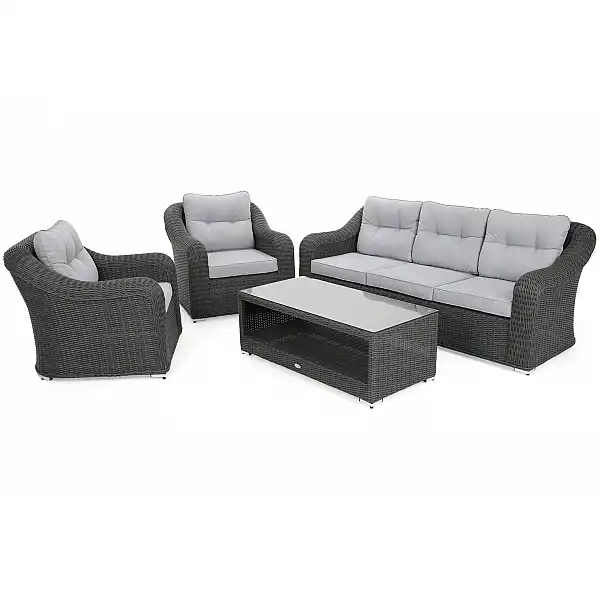 Садові меблі з техноратангу Andros Grey / Light Grey
