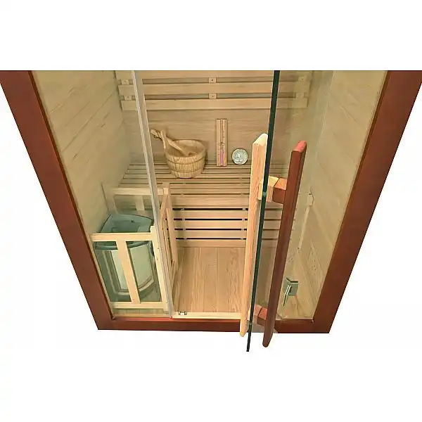 TG2 Фінська сауна з каменкою