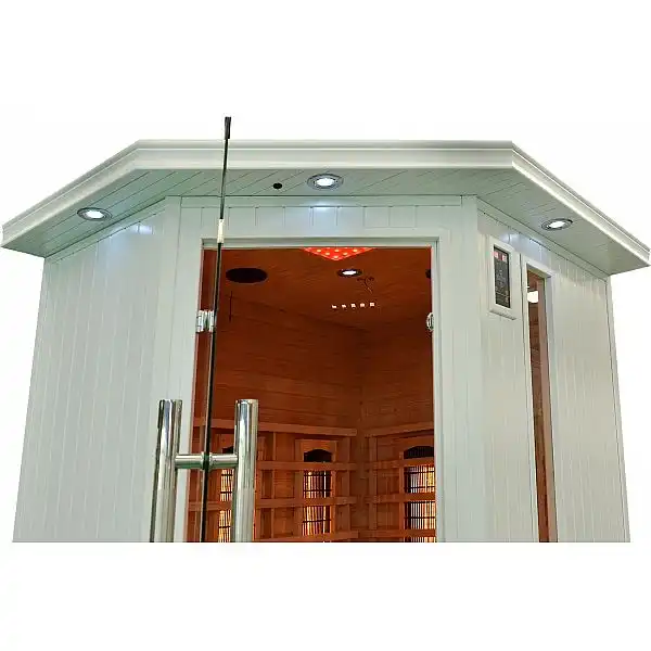 Інфрачервона сауна з кольоротерапією G3C GH White