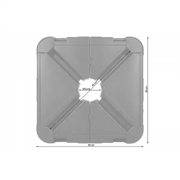 Садова парасолька вага 100 л