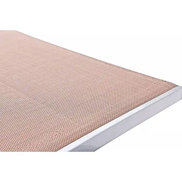Алюмінієвий садовий шезлонг Ibiza Silver / Taupe II. види