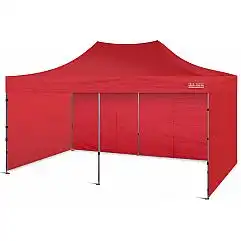 Торговий намет 600 х 300 см червоний