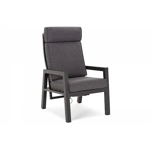 Алюмінієві садові меблі Morton Dark Grey / Grey