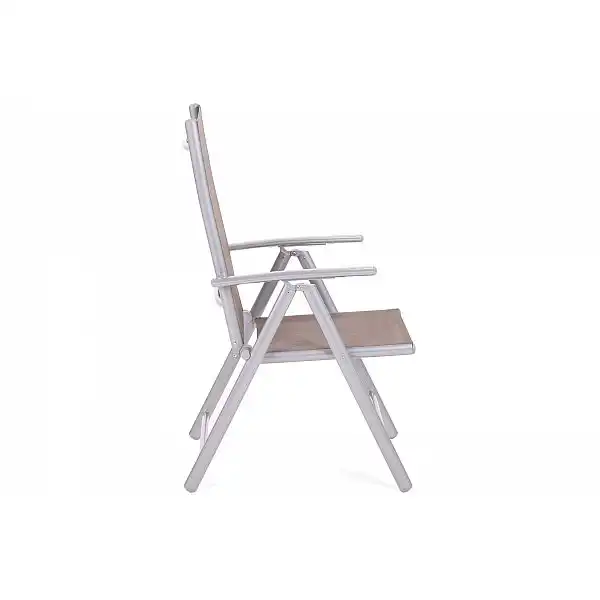 Алюмінієві садові меблі Capri 145 см Silver / Light Grey Ibiza Basic Silver / Taupe 6+1