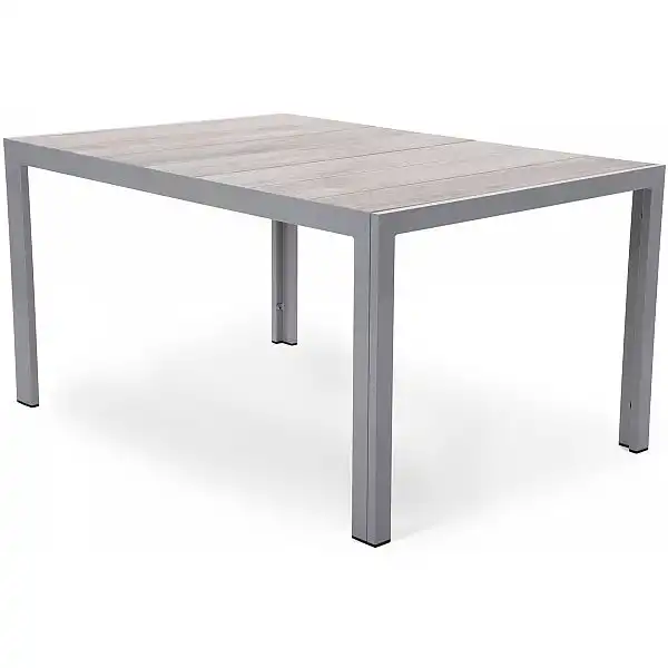 Алюмінієві садові меблі Capri 145 см Silver / Light Grey Ibiza Basic Silver / Taupe 6+1