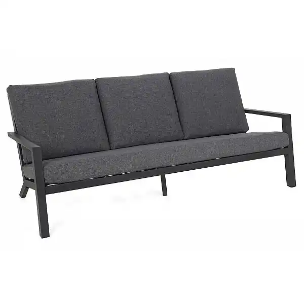 Алюмінієві садові меблі Boston Dark Grey / Grey