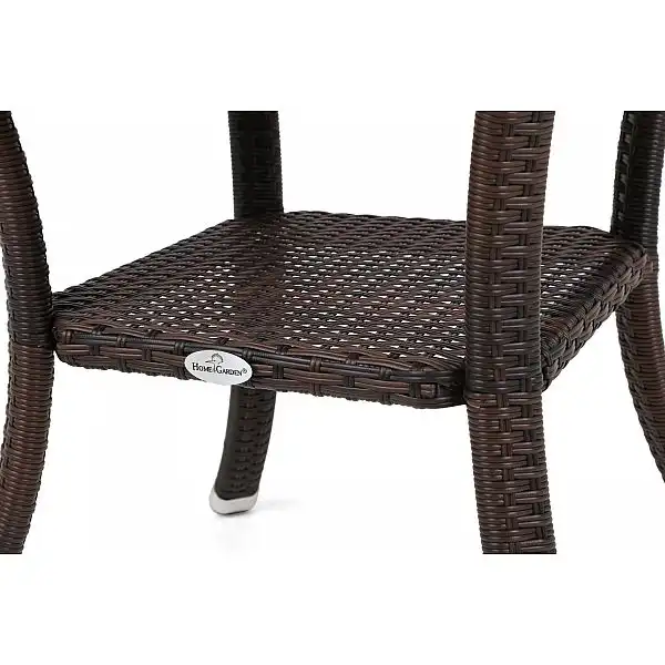 Садові меблі з техноротангу Sumba Square Brown 4+1