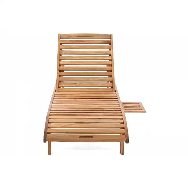 Дерев'яний садовий шезлонг Acacia Lux на колесах