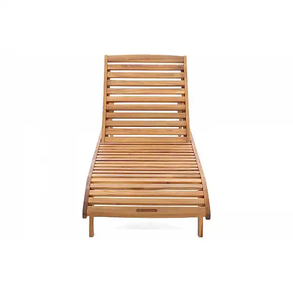 Дерев'яний садовий шезлонг Acacia Lux на колесах