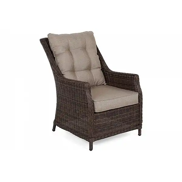 Садові меблі з техноротангу Alicante Brown Mat / Brown Melange
