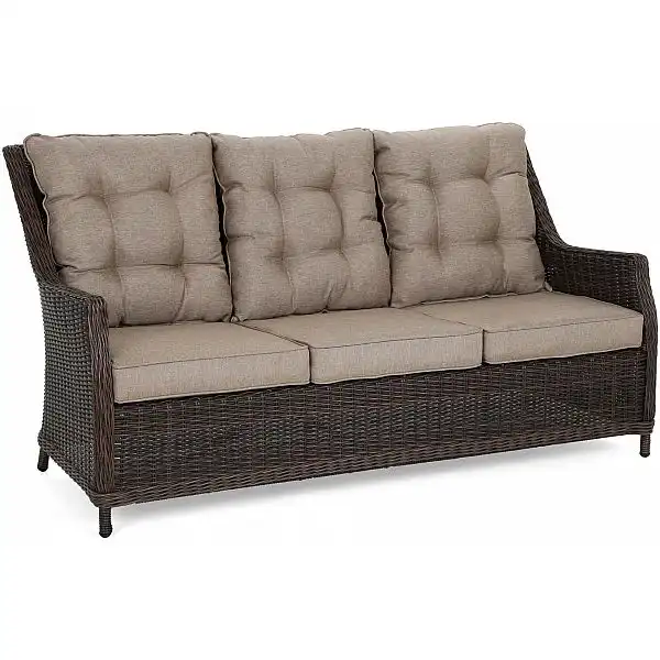 Садові меблі з техноротангу Alicante Brown Mat / Brown Melange