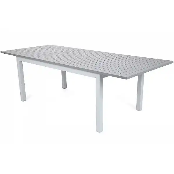 Алюмінієві садові меблі Venosa Silver / Grey 10+1