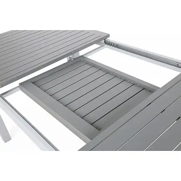 Алюмінієві садові меблі Venosa Silver / Grey 10+1