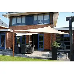 Сонцезахисний кожух трикутний 500 см бежевий