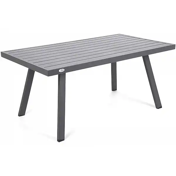 Кутові алюмінієві садові меблі Galapagos Grey / Window Grey