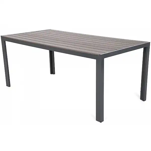 Алюмінієві садові меблі Ibiza 185 см сірий / платиновий сірий 8+1 II. видів