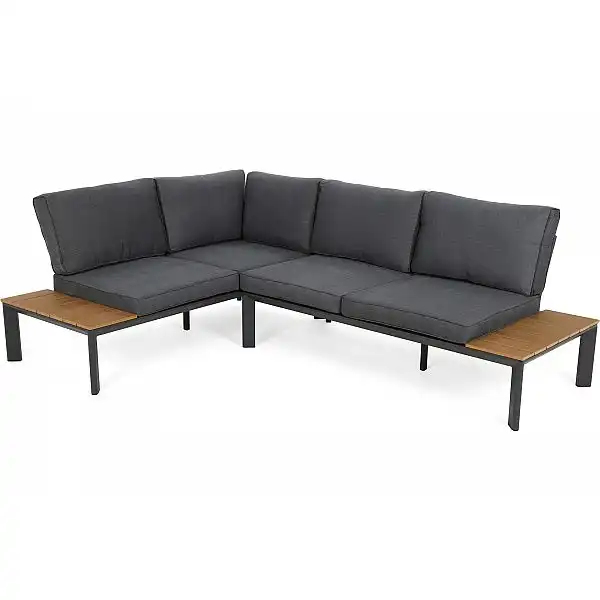 Алюмінієвий садовий куточок Nicea Темно-сірий / Сірий