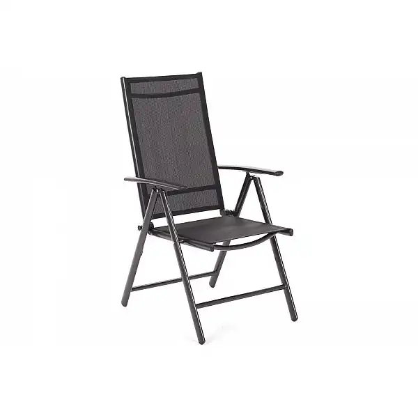 Orlando Basic Black/Black 10+1 алюминиевая садовая мебель