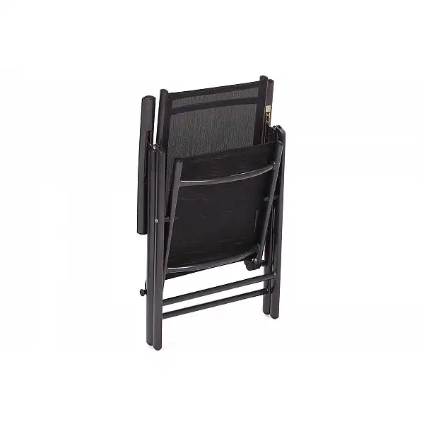 Orlando Basic Black/Black 10+1 алюминиевая садовая мебель