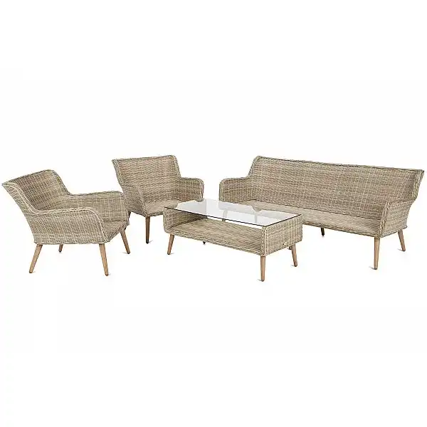 Садовая мебель из техноротанга Almeria Beige/Beige Melange