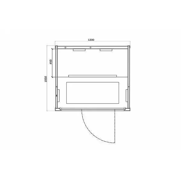 Инфракрасная сауна EA2R с цветотерапией II. разновидность