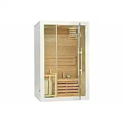 Фінська сауна TG2 Біла з нагрівачем II. видів