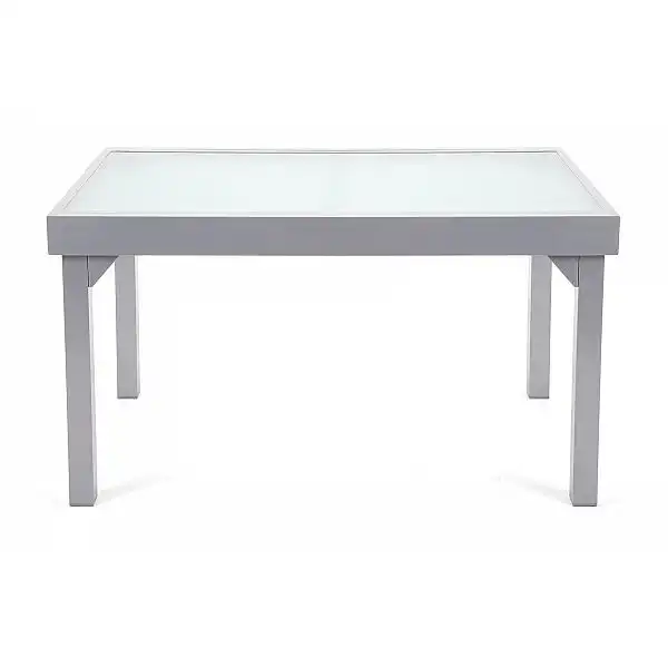 Алюмінієві садові меблі Orlando Silver / Black 10+1