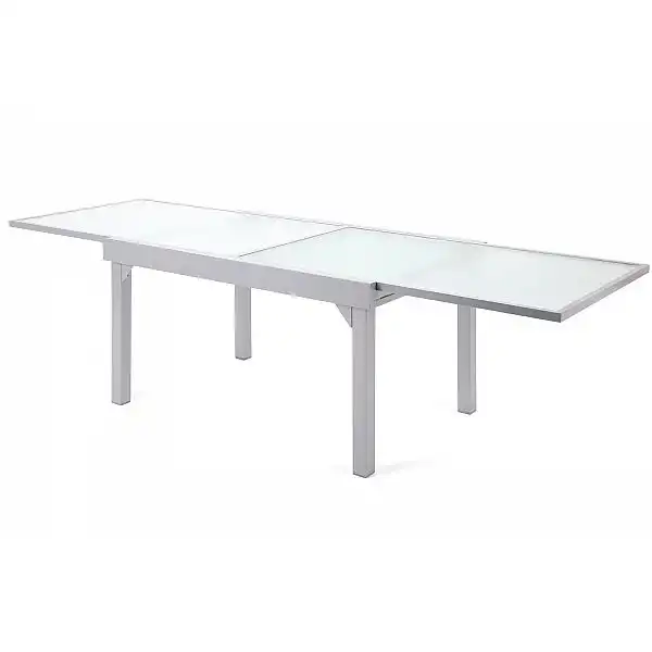 Алюмінієві садові меблі Orlando Silver / Black 10+1