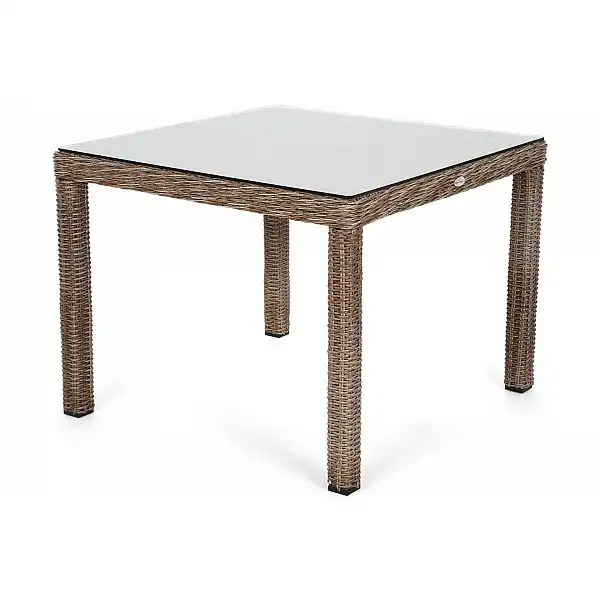Техноратанг садові меблі Bristol Square Ginger / Brown Melange 4+1