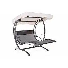 Садова гойдалка Polly Black / Silver