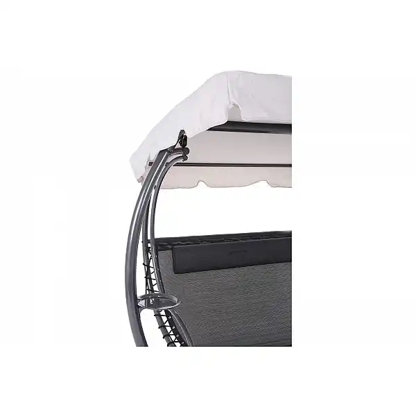 Садова гойдалка Polly Black / Silver