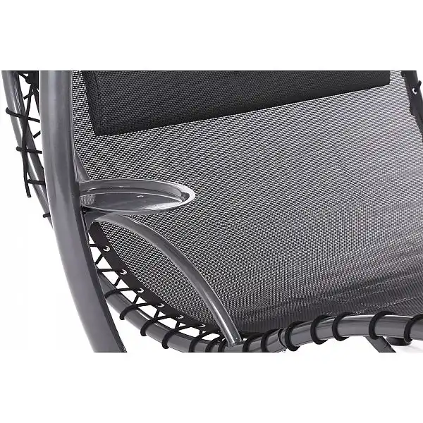 Садова гойдалка Polly Black / Silver