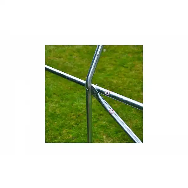 Фольгированный туннель 250 x 500 см (12,5 м²) каркас + белая фольга