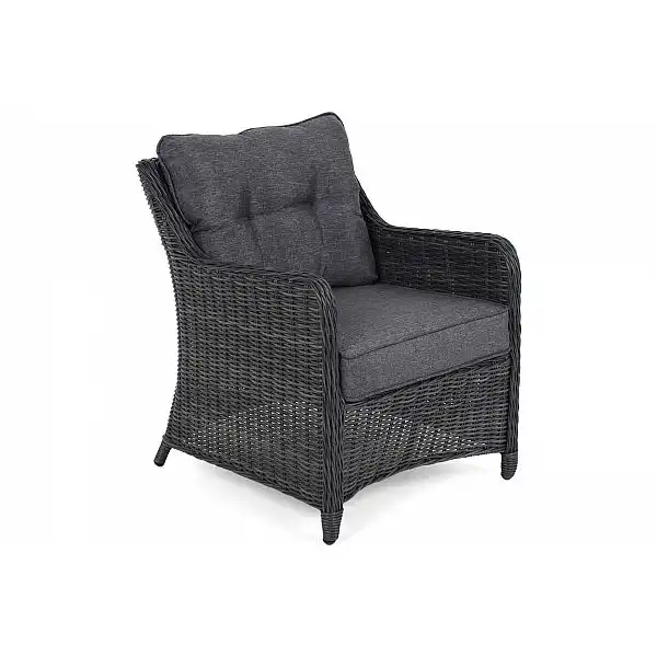 Кутовий комплект садових меблів правий California Grey / Grey Melange