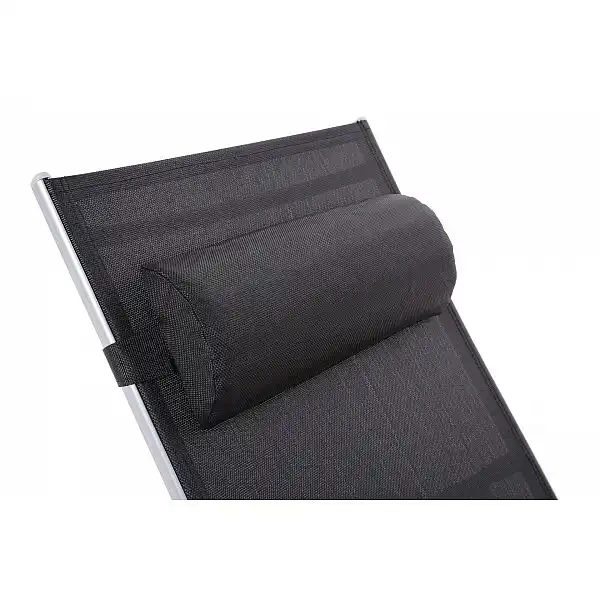 Садовий лежак Aruba Silver/Black