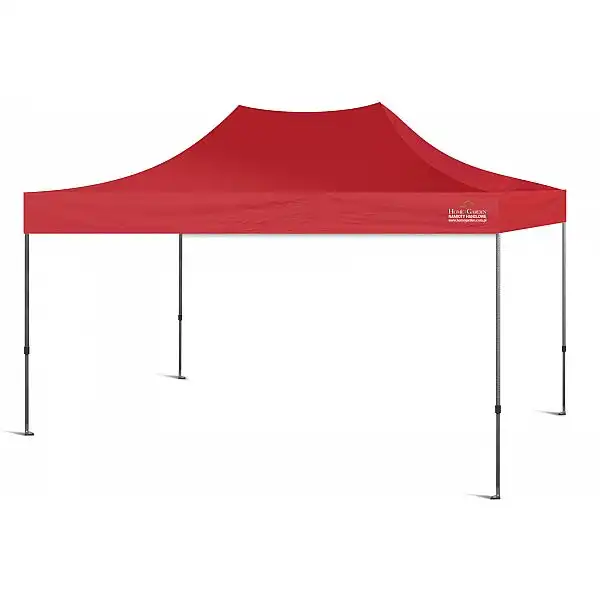 Торговий намет 450 х 300 см червоний