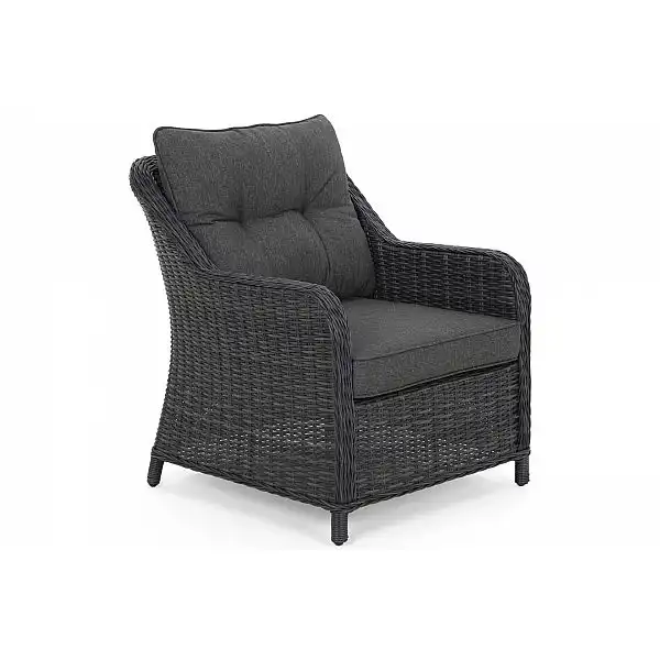 Кутові садові меблі техноротангу Windsor Grey / Grey Melange
