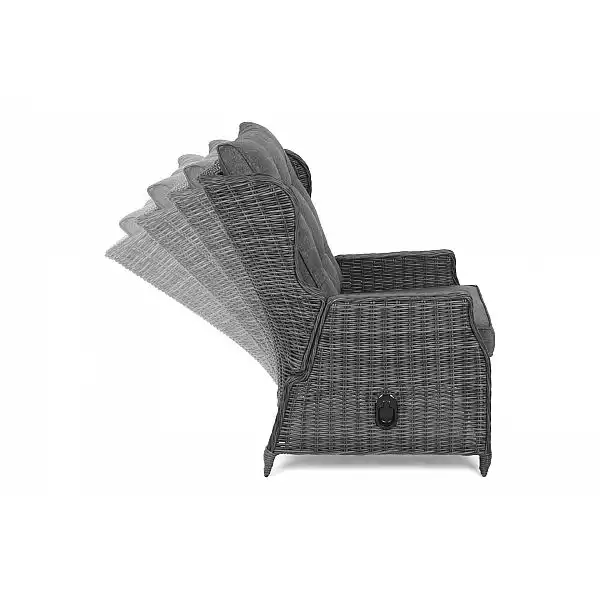Садові меблі з техноротангу Memphis Brown Mat / Brown Melange
