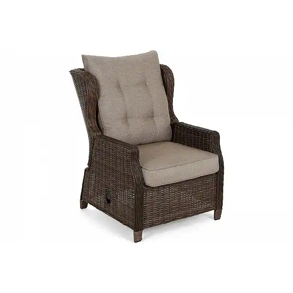Садові меблі з техноротангу Memphis Brown Mat / Brown Melange