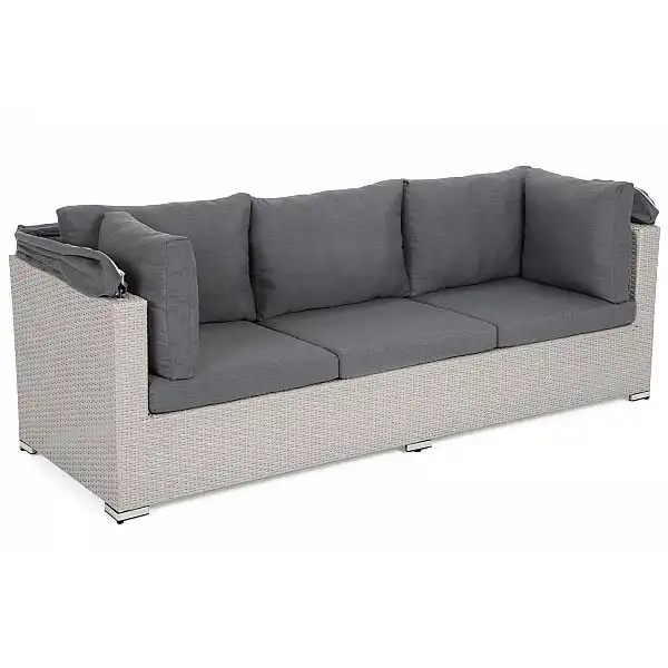 Садові меблі з техноратангу Vigo White / Grey