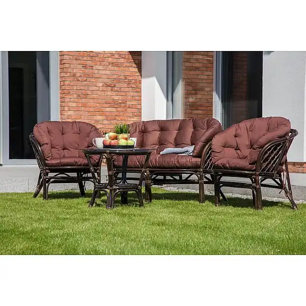 Садові меблі з ротангу Bahama Brown / Brown 3+1
