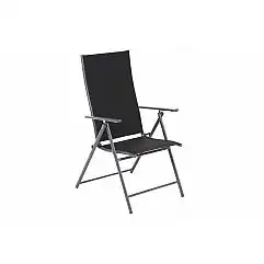 Металеве садове крісло Casablanca Grey / Black